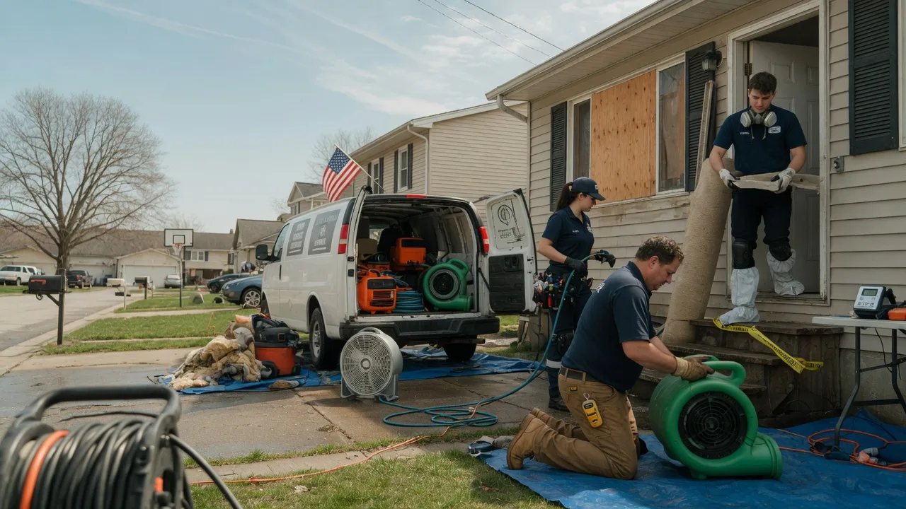Water Damage Restoration in Lucas, KY near me